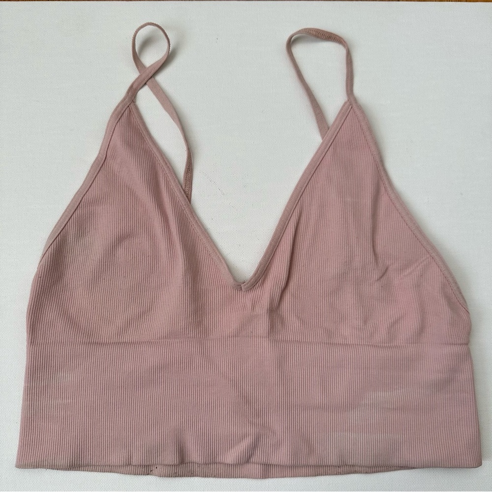 Free People Deep V Bralette